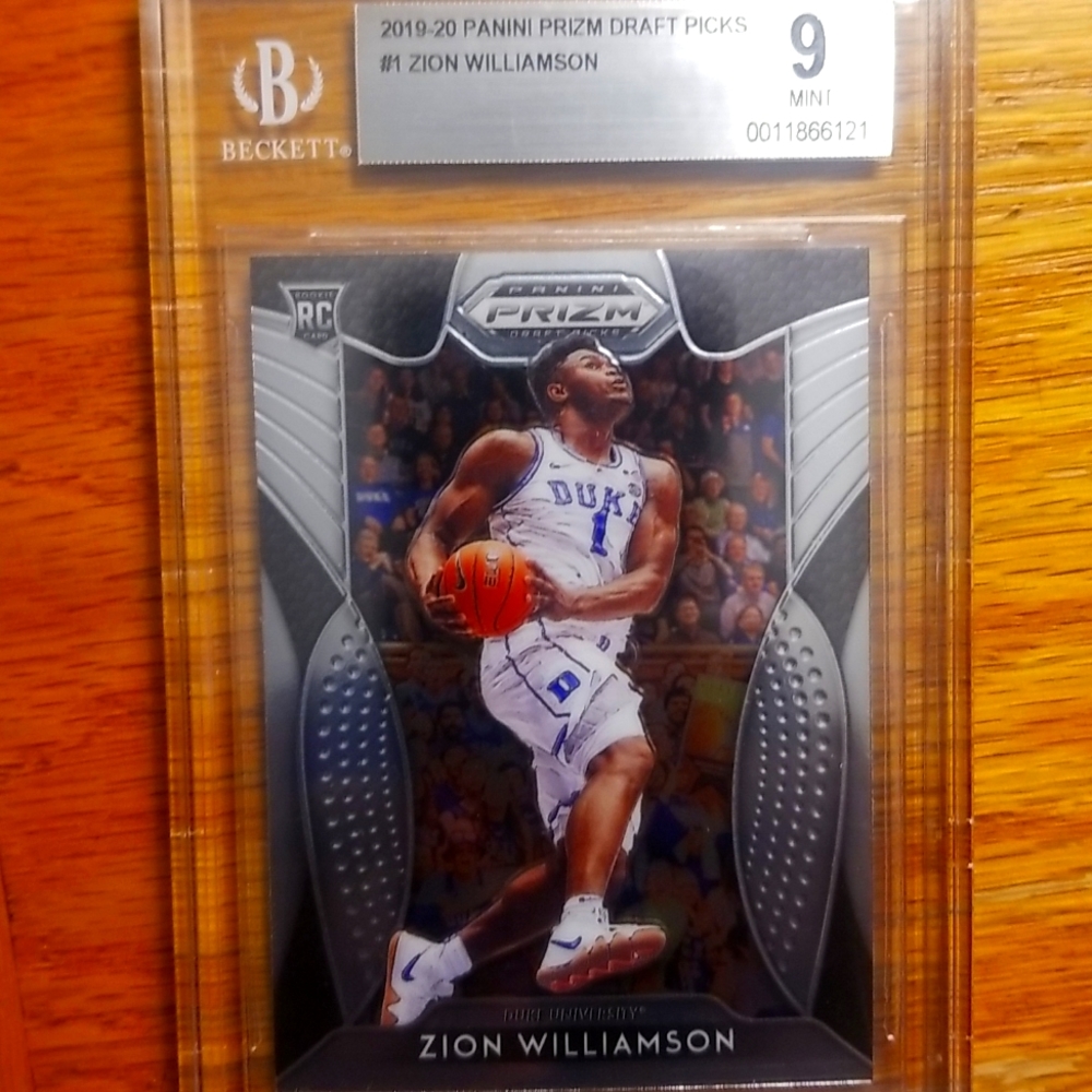 ZION WILLIAMSON ROOKIE Panini  Prizm Draft Pick#1